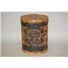 Image 1 : PRIMITIVE CARVED ETHNIC DRUM - HOLLOW LOG CHA