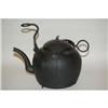 Image 1 : 19TH CENT. FOOTED CAST IRON TEA KETTLE - ANTI