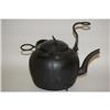 Image 2 : 19TH CENT. FOOTED CAST IRON TEA KETTLE - ANTI