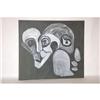 Image 1 : CLAUDIA WILLIAMS OIL PAINTING ON CANVAS - MOD