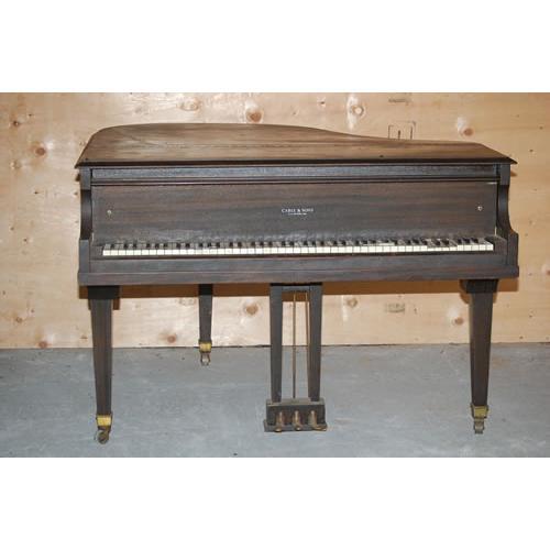 Cable Sons Baby Grand Piano Mahogany Baby Cable Sons Baby Grand Piano Mahogany Baby