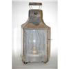 Image 1 : LARGE PAINTED TIN LANTERN - 19TH CENT. BLACK