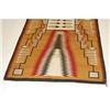 Image 2 : PICTORIAL NAVAJO LONG RUG - IMPORTANT MID 20T