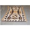 Image 2 : LARGE OLD NAVAJO RUG - EARLY 20TH CENT. 2 GRE