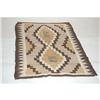 Image 2 : EARLY 20TH CENT. OLD NAVAJO RUG - 2 GREY HILL