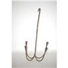 Image 1 : PRIMITIVE WROUGHT IRON HANGING CANDLEABRA - 1