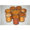 Image 3 : ROUND VICTORIAN BANDED SPICE BOX SET - 19TH C