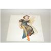 Image 1 : CHARLES DE FEO WATERCOLOR ON PAPER PORTRAIT O