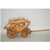 Image 1 : 20TH CENT. WOODEN STAGECOACH MODEL - COMPLEX