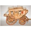 Image 2 : 20TH CENT. WOODEN STAGECOACH MODEL - COMPLEX