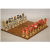 Image 1 : METAL GAMEBOARD & COMPOSITION CHESS MEN - COP