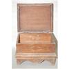 Image 3 : 19TH CENT. LIFT TOP BOX FOOTSTOOL - PRIMITIVE