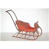 Image 2 : PAINTED VICT. CHILDS PUSH SLED - 19TH CENT. C