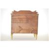 Image 2 : PAINTED SHERATON 4 DRAWER CHEST - PINE CHEST