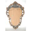 Image 2 : GILT CARVED WOOD MIRROR - 20TH CENT. CONTINEN