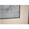 Image 3 : 20TH CENT. FRENCH CHARCOAL PORTRAIT - BLACK &