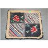 Image 3 : (18) FOLK ART HOOKED RUG PANELS - 19TH-EARLY