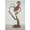 Image 1 : SPAGHT FOLK ART METAL ROOSTER SCULPTURE - 20T