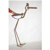 Image 1 : FOLK ART METAL CRANE SCULPTURE - 20TH CENT. F
