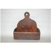 Image 1 : 19TH CENT. NEW ENGLAND LOLLIPOP WALL BOX - PI