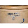 Image 2 : DECORATED NORTON & FENTON STONEWARE CROCK - 1