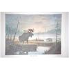 Image 2 : LES C. KOUBA ARTIST PROOF LITHO-TITLED "MOOSE