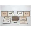 Image 3 : TED WILLIAMS DECOY PRINT SET-24 FRAMED CLASSI