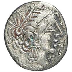 Gallia Cisalpina, Leponzi   Dracma, imitazione del tipo massaliota, III-II sec. a.C.