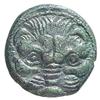 Bruttium, Rhegium   AE 16 mm. prima del 387 a.C.