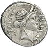 Image 1 : Giulio Cesare Denario, 46 a.C.