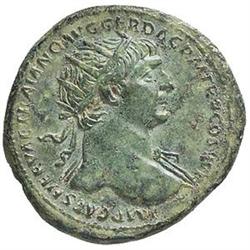 Traiano (98-117) Dupondio.