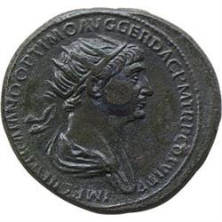 Traiano (98-117) Dupondio.