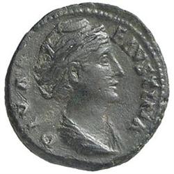 Faustina madre, moglie di Antonino Pio (deceduta nel 141 d.C.) Asse.