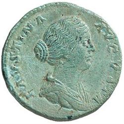 Faustina figlia, moglie di Marco Aurelio, figlia di Antonino Pio e Faustina (deceduta nel 176 d.C.) 