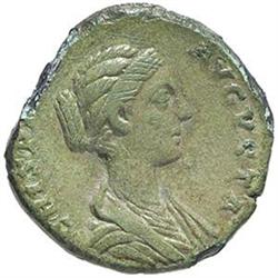 Crispina, moglie di Commodo (deceduta nel 183 d.C.) Asse.