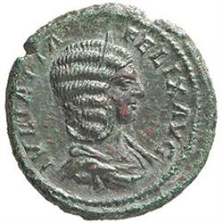 Iulia Domna, moglie di Settimio Severo (deceduta nel 217 d.C.) Asse.