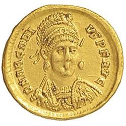 Arcadio (383-408) Solido, Costantinopoli.