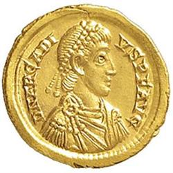 Arcadio (383-408) Solido, Mediolanum.