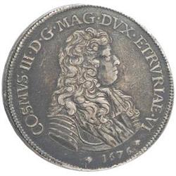Firenze  Cosimo III (1670-1723) Piastra 1676