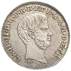 Firenze  Leopoldo II (1824-1859). Mezzo paolo 1857