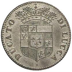 Lucca  Carlo Ludovico di Borbone (1824-1847) 5 soldi 1833