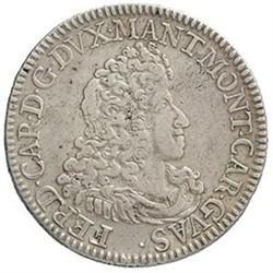 Mantova  Ferdinando Carlo Gonzaga (1669-1707). Scudo 1706