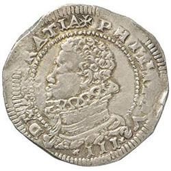 Messina  Filippo III (1598-1621). Mezzo scudo 1611