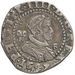 Napoli  Filippo IV (1621-1665) 15 grani 1647