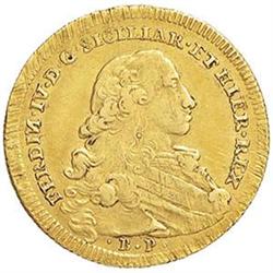 Napoli  Ferdinando IV (1759-1816). 6 ducati 1774