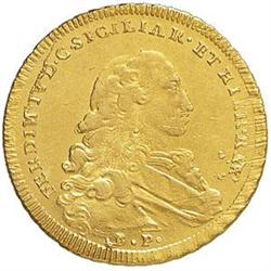Napoli  Ferdinando IV (1759-1816). 6 ducati 1777
