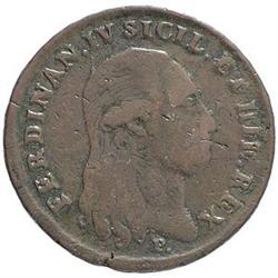 Napoli  Ferdinando IV (1759-1816) 6 tornesi 1803