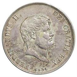 Napoli  Ferdinando II (1830-1859). Piastra 1851