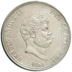 Napoli  Ferdinando II (1830-1859). Piastra 1855