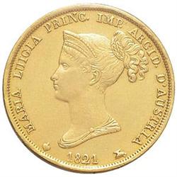 Parma  Maria Luigia (1814-1847) 40 lire 1821